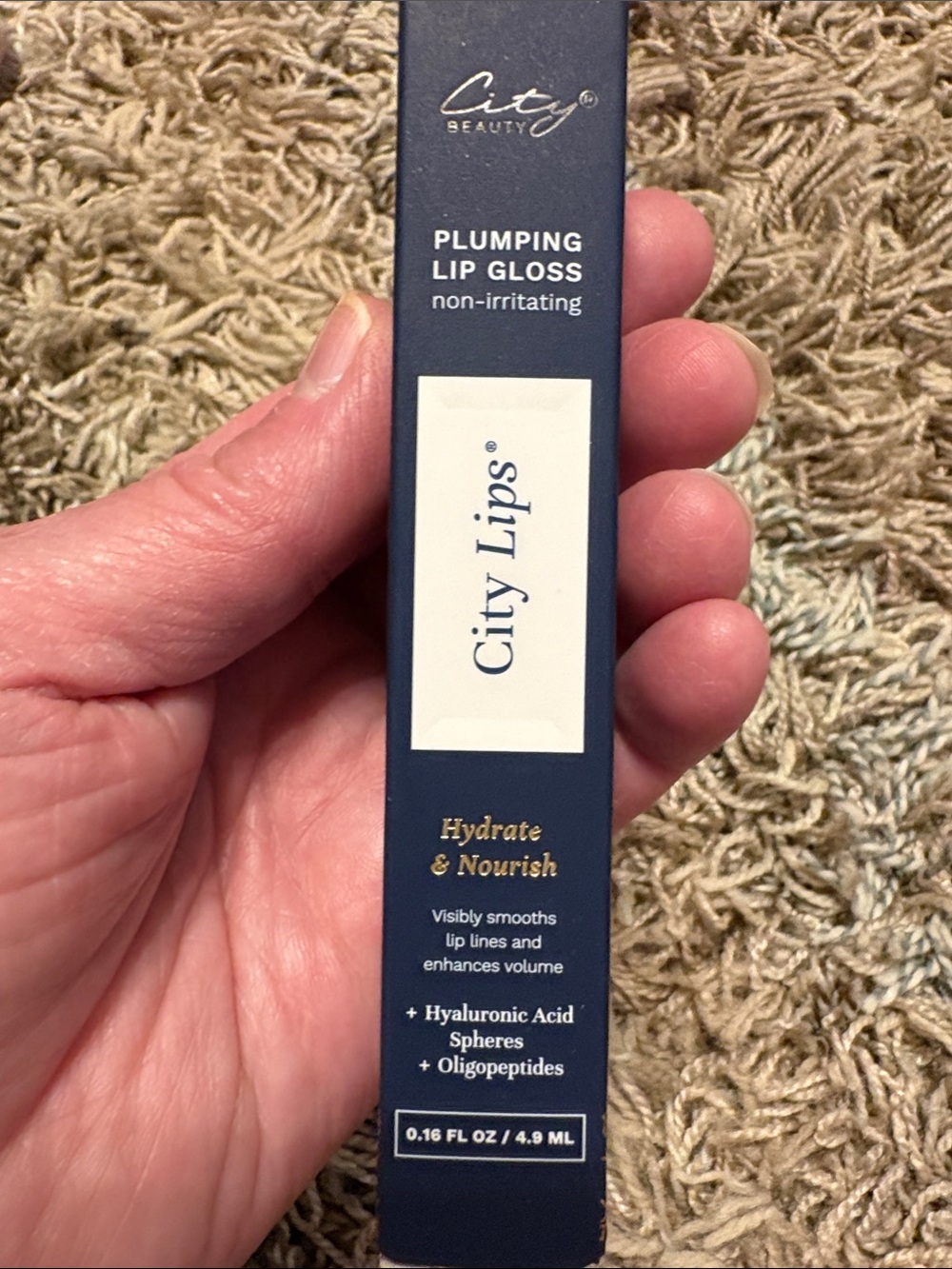 City Lips Hydrate and Nourish plumping lip gloss